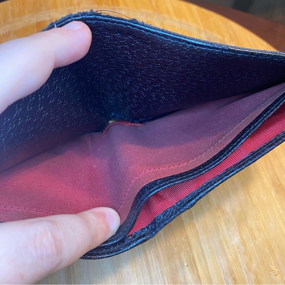 Bvlgari Men’s Black Canvas Monogram Bifold Wallet with Coin Pouch - Picture 10 of 13